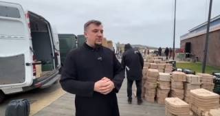 Одесские волонтеры УПЦ доставили помощь на передовую