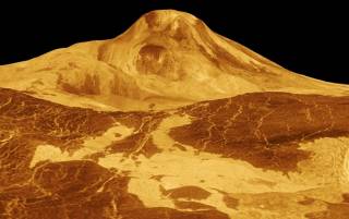 Ученые разглядели на Венере действующий вулкан