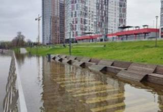 Уровень воды в Киеве резко снизился