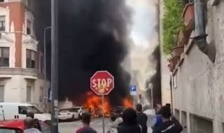 В центре Милана произошел эпичный взрыв