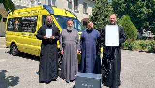 Священники Киевской епархии УПЦ доставили третью партию помощи в Херсон