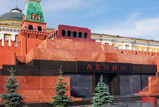 В Москве пытались сжечь Ленина
