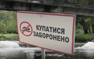 На Черниговщине запретили купаться из-за мора рыбы