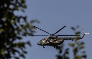 Белорусские вертолеты пересекли границу с Польшей