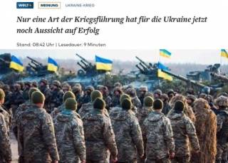 Украине надо мобилизовать 3 миллиона человек, - Welt