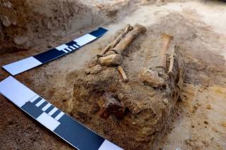 В Польше откопали останки «ребенка-вампира»