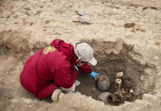 Появилось видео уникальной тысячелетней мумии из Перу