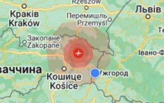 В Ужгороде произошло весьма ощутимое землетрясение