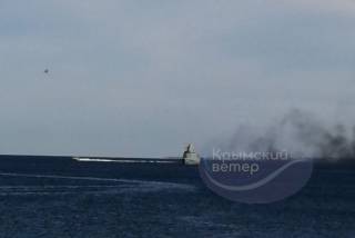 В Севастополе взорвался корабль-носитель крылатых ракет «Калибр»