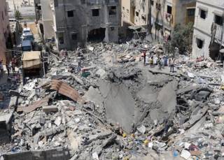 Жертвами израильских бомбардировок Сектора Газа стали уже тысячи детей