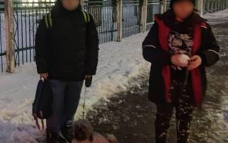 В Киеве детей не пустили в укрытие во время ракетной атаки из-за собаки