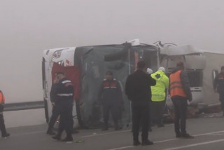 Опубліковано відео з місця кривавої ДТП у Туреччині