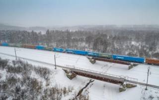 В России сошли с рельсов полтора десятка вагонов