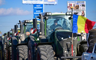 Румунські фермери посилили блокаду на українському кордоні