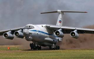 В Белгородской области разбился Ил-76. На борту могло быть 63 человека