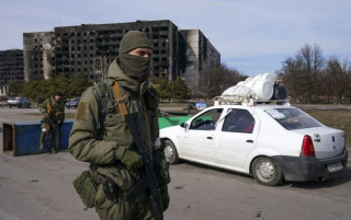 В окупованому Токмаку лунають гучні вибухи