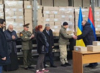 Військовий госпіталь у Києві отримав медичну допомогу від Вірменії та Спілки вірмен України