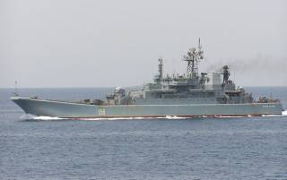 Украина уничтожила российский большой десантный корабль «Цезарь Куников»