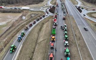 Польские «фермеры» ужесточили блокирование движения на границе с Украиной
