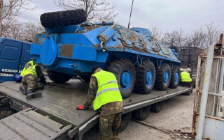 Болгарія розпочала відправку в Україну обіцяних БТРів