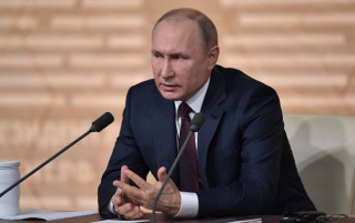 Путін відреагував на пропозицію Макрона про «режим тиші» на час Олімпійських ігор