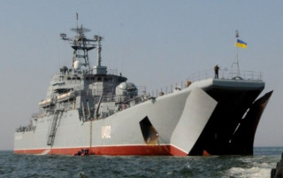 ЗСУ атакували «Нептуном» корабель «Костянтин Ольшанський», захоплений у 2014 році в Криму
