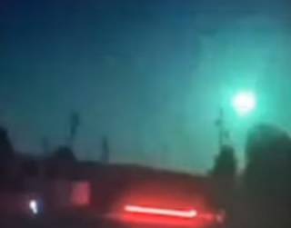 Над Украиной пролетел яркий метеор – появилось видео
