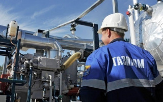 Видобуток газу Газпромом упав на 30% за два роки
