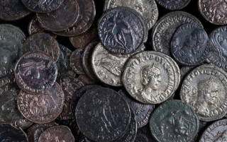 Археологи розкопали монети часів Римської імперії