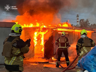 Рятувальники розповіли про російський удар по Києву