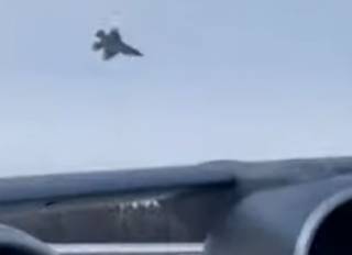 Появилось видео крушения истребителя F-35 на Аляске