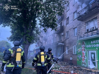 Київ пережив черговий наліт російських БПЛА – загинули люди