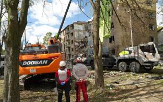 В результате ночной атаки на Киев пострадали более 30 человек