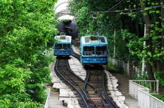 В Киеве остановилась работа фуникулера