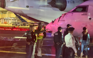 В аеропорту Нью-Йорка зіткнулися два літаки