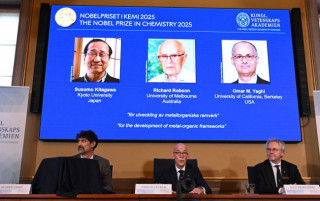 Названо лауреатів Нобелівської премії-2025 з хімії