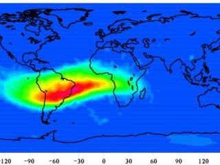 Ученые рассказали об увеличении Южно-Атлантической аномалии