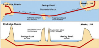 У Кремлі запропонували «об'єднати» Росію та США тунелем