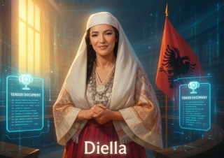 ІІ-міністр Албанії Diella завагітніла та чекає 83 дітей