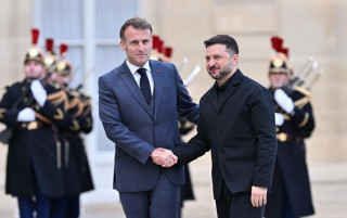 Зеленський розповів, скільки нових комплексів SAMP-T та літаків Rafale Франція передасть Україні