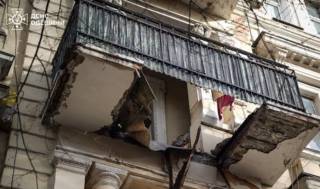 В центре Одессы обвалился балкон – пострадали две женщины