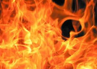 В Харькове бушевал большой пожар