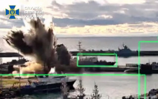 СБУ підірвала підводний човен у Новоросійську